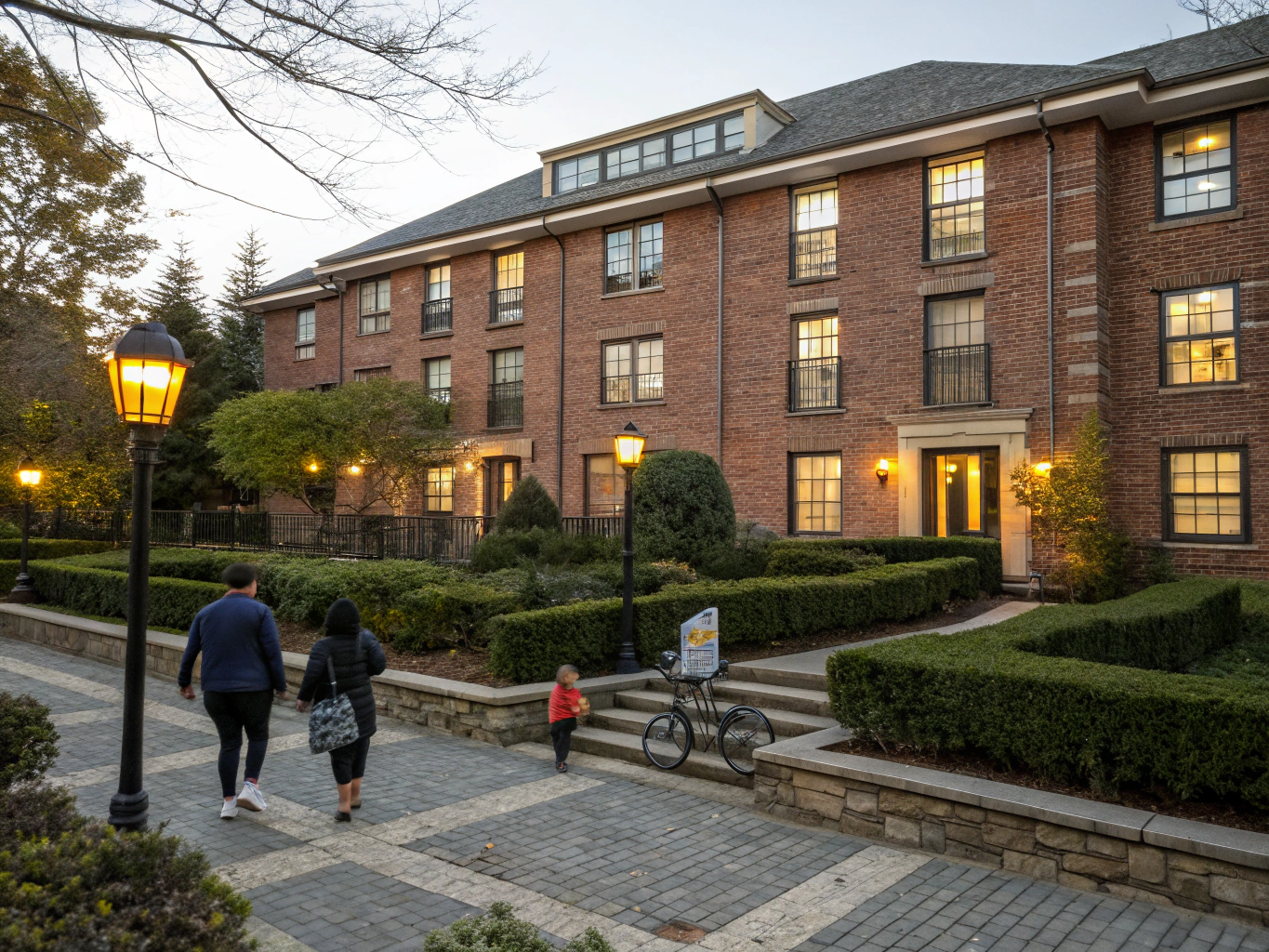 Stabilized multi-unit residential property held under short-term bridge financing