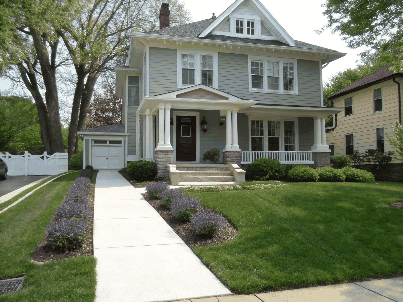 Completed single-family residential renovation project